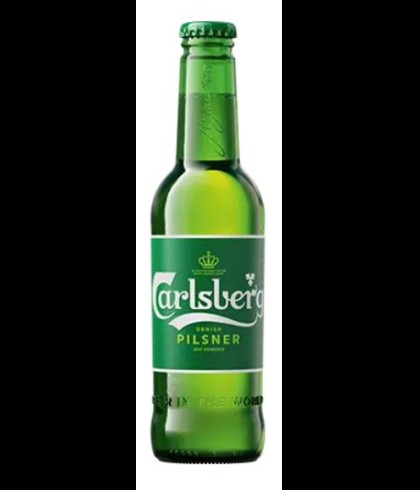 Carlsberg, bier op voorraad bij slijterij t Bockje in Bathmen