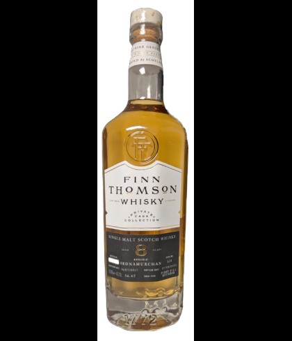Fles Finn Thomson Ardnamurchan 2017 8 Years Old #514, single malt whisky, op voorraad bij slijterij t Bockje in Bathmen