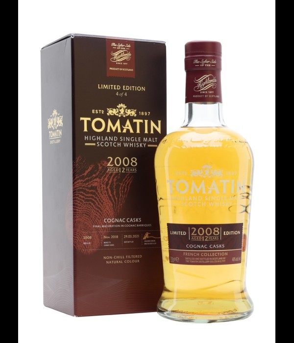 TOMATIN 2008 Cognac Cask bij t Bockje in Bathmen