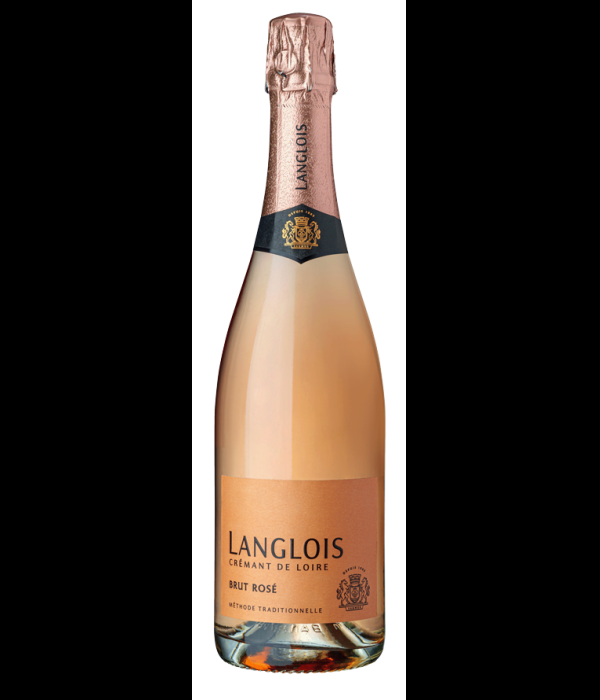 Langlois Crémant de Loire Cuvée Brut Rosé, wijn bij t Bockje in Bathmen
