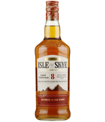 Fles blended Scotch van Isle of Skye, op voorraad bij slijterij t Bockje in Bathmen