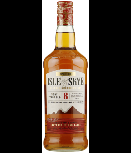 Fles blended Scotch van Isle of Skye, op voorraad bij slijterij t Bockje in Bathmen