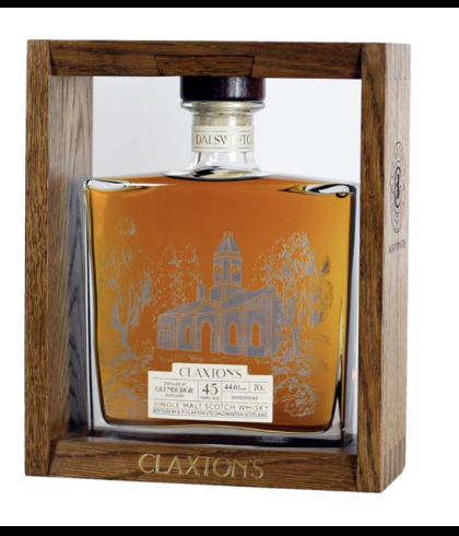 Fles Dalswinton Glenburgie 45 Years Old 1975, single malt whisky, op voorraad bij slijterij t Bockje in Bathmen