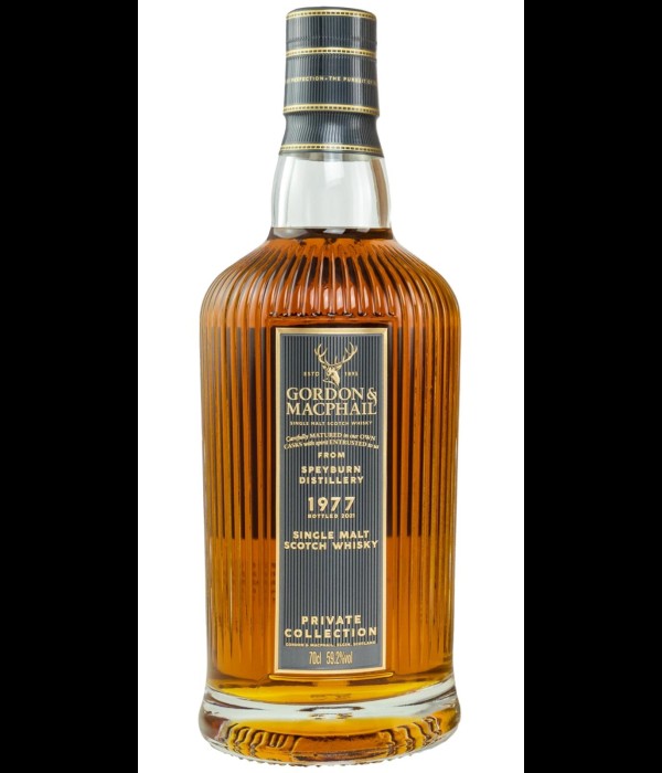 Gordon & Macphail Private Collection Speyburn 1977 bij t Bockje in Bathmen