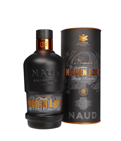 Naud Hidden Loot Dark Reserve Premium Spiced Rum