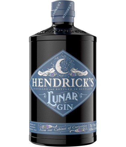 Fles Hendrick's Lunar Gin, gin, op voorraad bij slijterij t Bockje in Bathmen