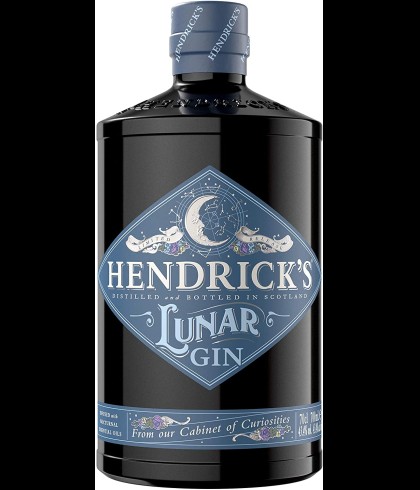 Fles Hendrick's Lunar Gin, gin, op voorraad bij slijterij t Bockje in Bathmen