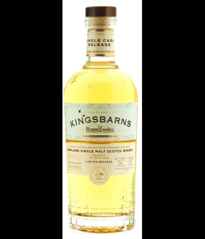 Fles Lowland single malt van Kingsbarns, op voorraad bij slijterij t Bockje in Bathmen