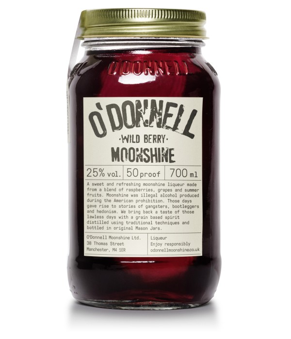 O’Donnell Moonshine Wild Berry bij t Bockje in Bathmen