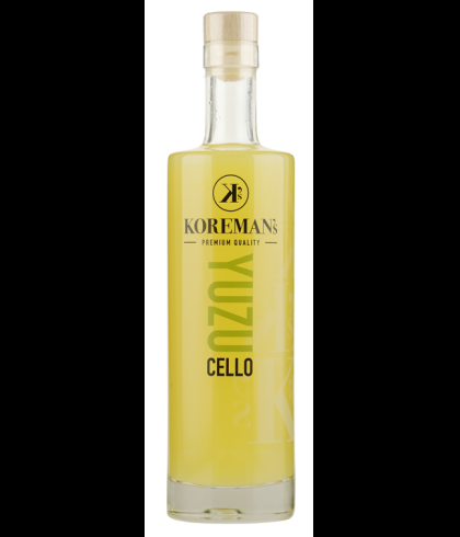 Koreman's YuzuCello, op voorraad bij slijterij t Bockje in Bathmen