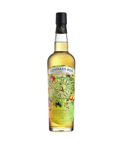 Fles Compass Box Orchard House, single malt whisky, op voorraad bij slijterij t Bockje in Bathmen
