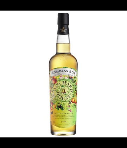 Fles Compass Box Orchard House, single malt whisky, op voorraad bij slijterij t Bockje in Bathmen