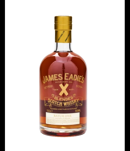 Fles single malt van bottelaar James Eadie, op voorraad bij slijterij t Bockje in Bathmen