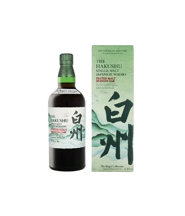 Hakushu Kogei Collection Peated Malt Spanish Oak bij t Bockje in Bathmen