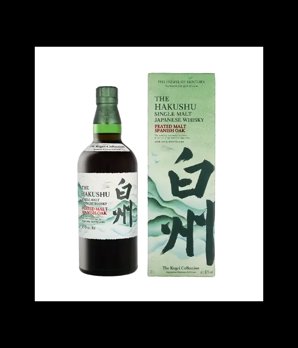Hakushu Kogei Collection Peated Malt Spanish Oak bij t Bockje in Bathmen