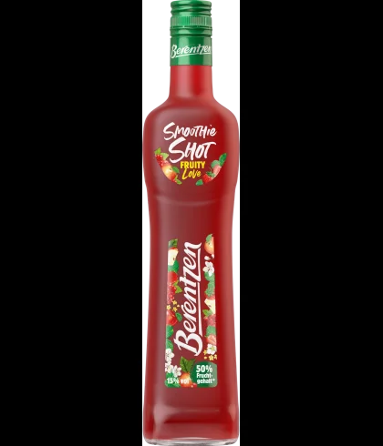 Fles Berentzen Smoothie Shot Fruity Love, fruitlikeur, bij slijterij t Bockje in Bathmen