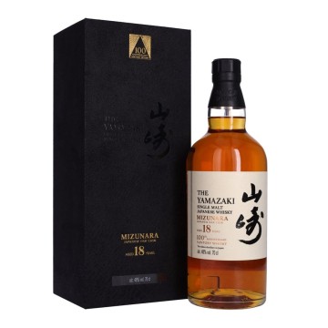 Yamazaki 18 Years Old Single Malt Japanese Whisky - Suntory 100th Anniversary