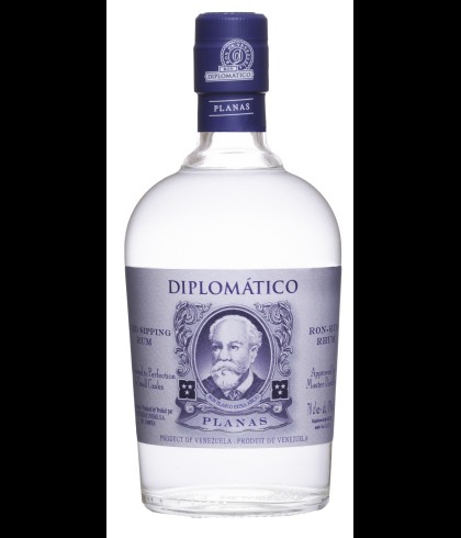 Fles Diplomático Planas, rum, op voorraad bij slijterij t Bockje in Bathmen