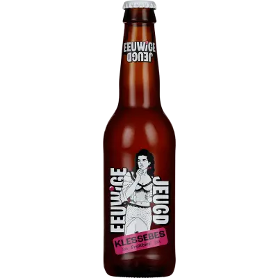 Fles De Eeuwige Jeugd Klessebes Fruitbier, bier van De Eeuwige Jeugd, op voorraad bij slijterij t Bockje in Bathmen
