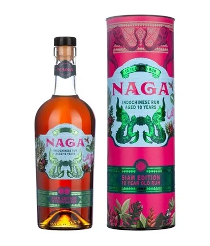 Naga 10 Years Old Indochinese Rum Siam Edition