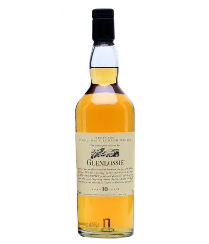 Fles Glenlossie 10 Years Old, single malt whisky, op voorraad bij slijterij t Bockje in Bathmen
