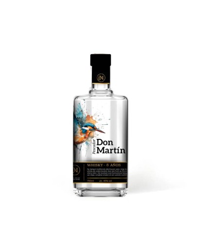 Fles Brouwhoeve Whisky Don Martin 8 Años, whisky, op voorraad bij slijterij t Bockje in Bathmen