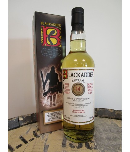Fles Raw Cask Macduff 2007, single malt whisky, op voorraad bij slijterij t Bockje in Bathmen