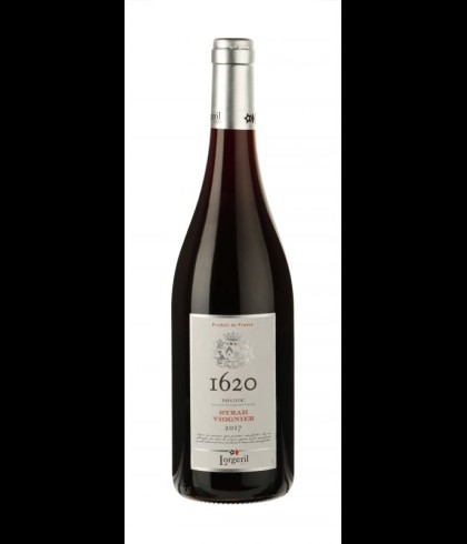 Fles Lorgeril 1620 Syrah Viognier, wijn op voorraad bij slijterij t Bockje in Bathmen