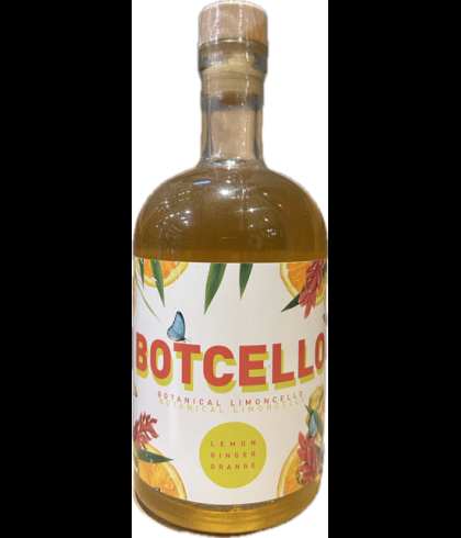Likeur Botcello Citroen Gember Sinaasappel Botanische Limoncello van Botcello, bij slijterij ’t Bockje in Bathmen