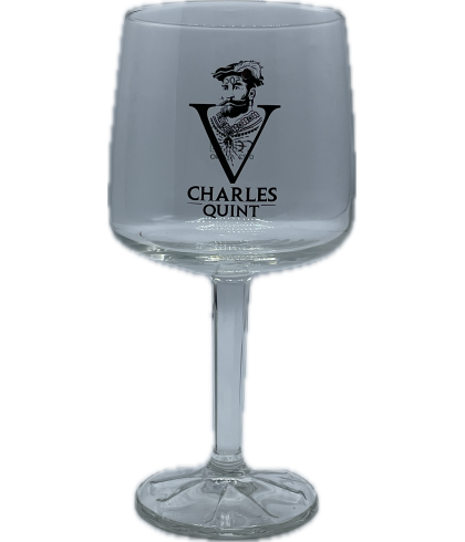 Charles Quint glas 50cl, glas bij t Bockje in Bathmen