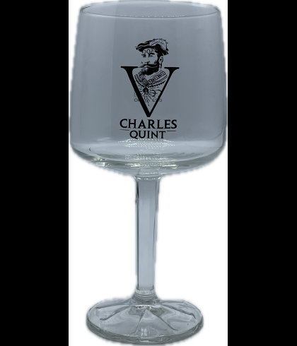 Charles Quint glas 50cl, glas bij t Bockje in Bathmen