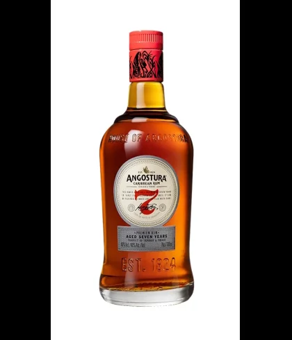 Fles Angostura 7 Years Old, rum, op voorraad bij slijterij t Bockje in Bathmen