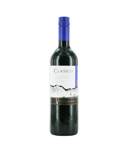 Fles Ventisquero Clásico Merlot, wijn op voorraad bij slijterij t Bockje in Bathmen