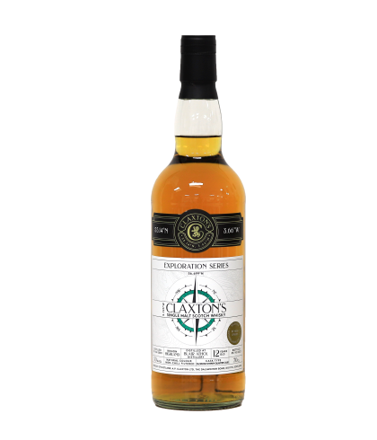 Fles Claxton’s Exploration Blair Athol 12Y 2009, single malt whisky, op voorraad bij slijterij t Bockje in Bathmen