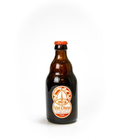 Fles Val Dieu Tripel Krat 24x33cl., bier van Val-Dieu, bij slijterij t Bockje in Bathmen