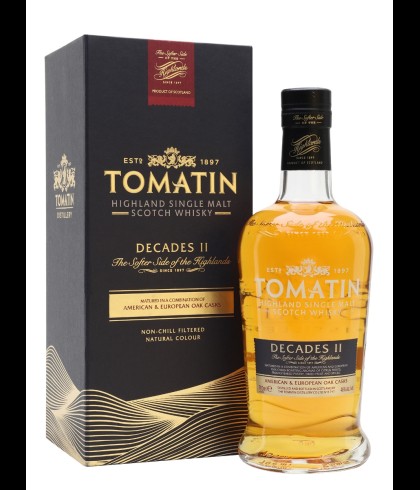 Fles Tomatin Decades Edition 2, Highland single malt whisky, op voorraad bij slijterij t Bockje in Bathmen