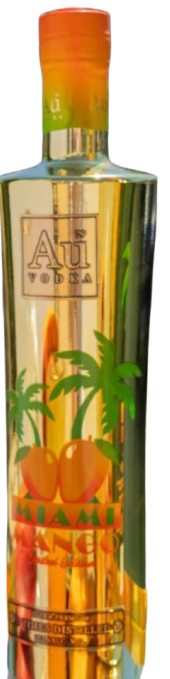 Wodka Au Vodka Miami Mango (Limited Edition), bij slijterij ’t Bockje in Bathmen