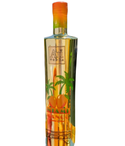 Wodka Au Vodka Miami Mango (Limited Edition), bij slijterij ’t Bockje in Bathmen