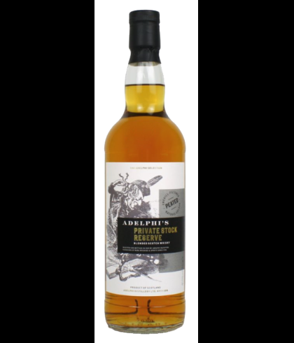 Fles Adelphi&rsquo;s Private Stock Reserve, single malt whisky, op voorraad bij slijterij t Bockje in Bathmen