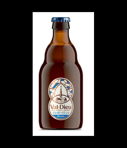 Val-Dieu Blonde, bier op voorraad bij slijterij t Bockje in Bathmen
