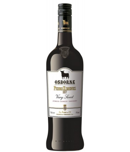 Osborne Pedro Ximenez, op voorraad bij slijterij t Bockje in Bathmen