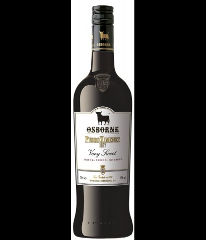 Osborne Pedro Ximenez, op voorraad bij slijterij t Bockje in Bathmen