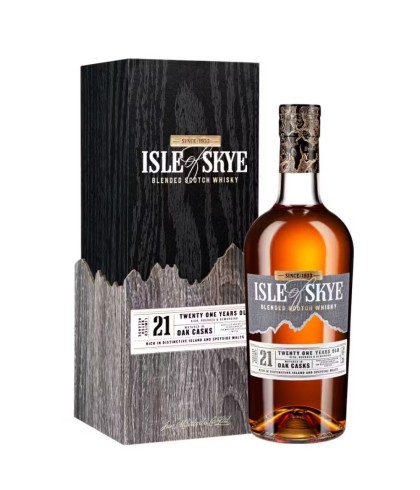 Fles blended Scotch van Isle of Skye, op voorraad bij slijterij t Bockje in Bathmen