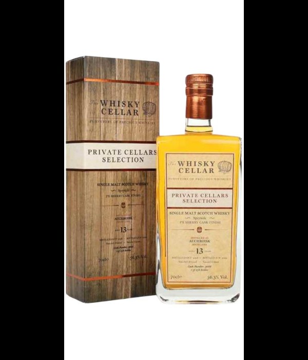 Whisky Cellars Selection Auchroisk 13 Years Old bij t Bockje in Bathmen
