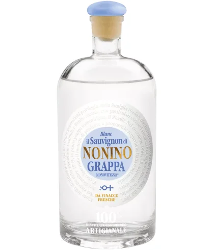 Grappa Nonino Grappa Sauvignon Blanc van Nonino, bij slijterij ’t Bockje in Bathmen