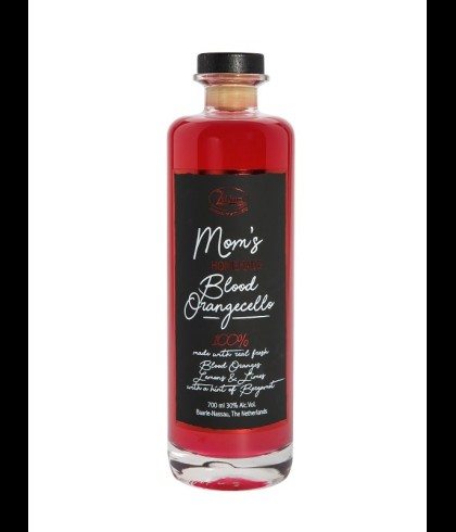 Zuidam Mom’s Homemade Blood Orangecello, op voorraad bij slijterij t Bockje in Bathmen