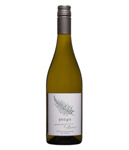 Fles Ponga Sauvignon Blanc, wijn op voorraad bij slijterij t Bockje in Bathmen