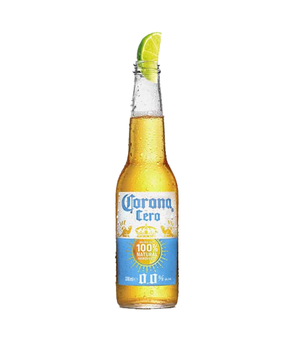 Fles Corona Cero 0.0 Bier, bier van Corona, bij slijterij t Bockje in Bathmen