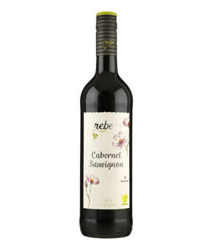 Fles Rebe Cabernet Sauvignon, wijn op voorraad bij slijterij t Bockje in Bathmen