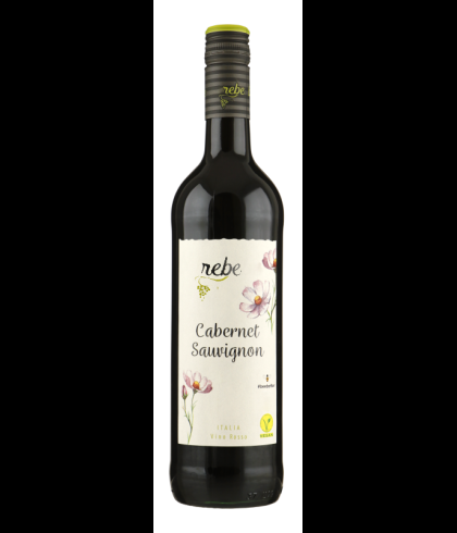 Fles Rebe Cabernet Sauvignon, wijn op voorraad bij slijterij t Bockje in Bathmen